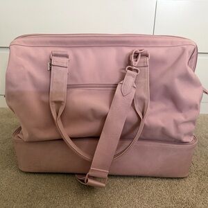 Beis Pink Large weekend bag